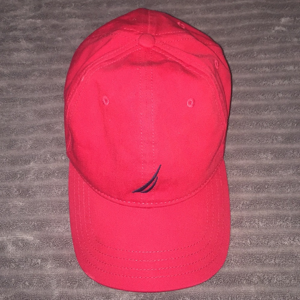 Nautica Red Adjustable Hat